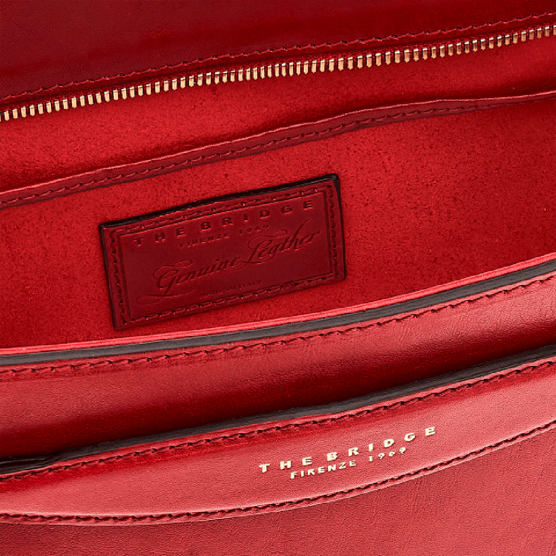 Bettina Shopping Rosso Ribes Oro