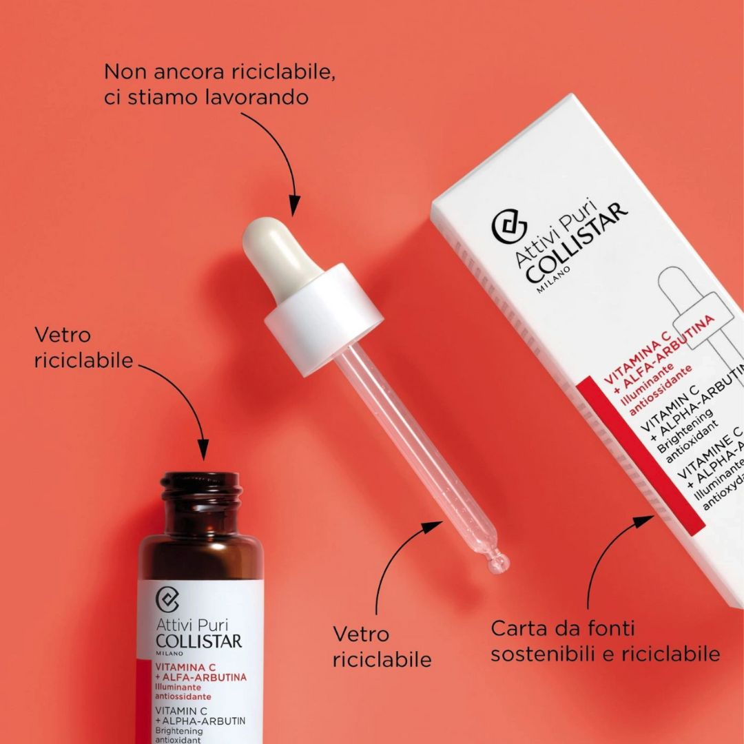 Attivi Puri Gocce Vitamina C + Alfa-Arbutina - Illuminante Antiossidante