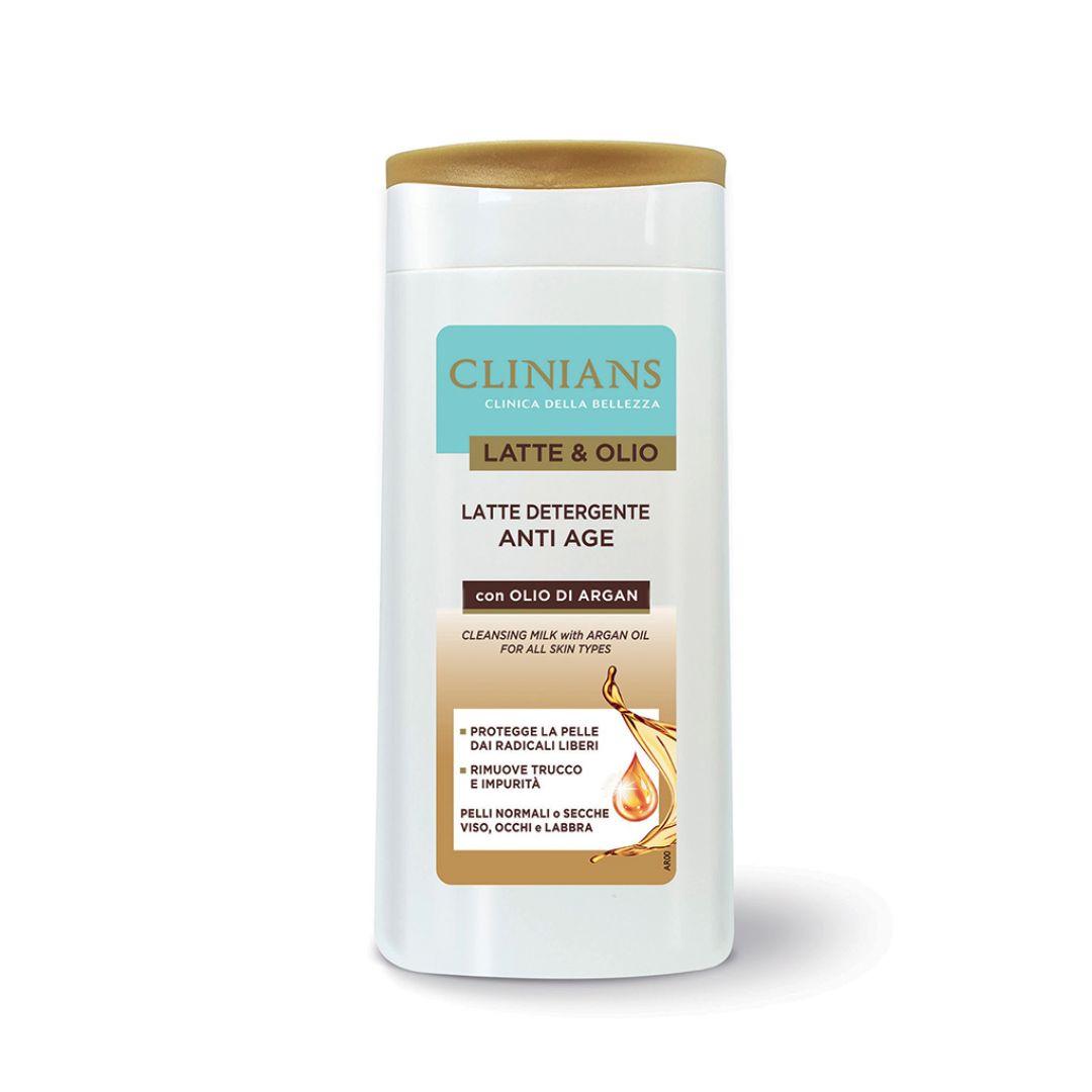 Latte Detergente Anti Age con Olio di Argan