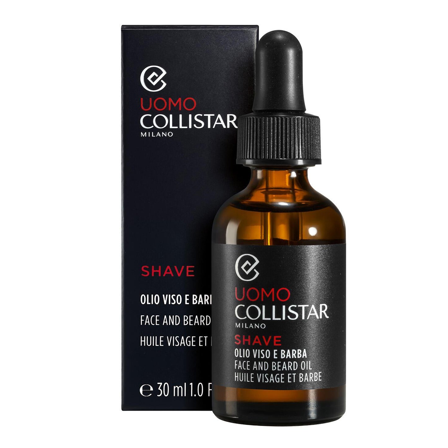 Uomo Olio Viso E Barba