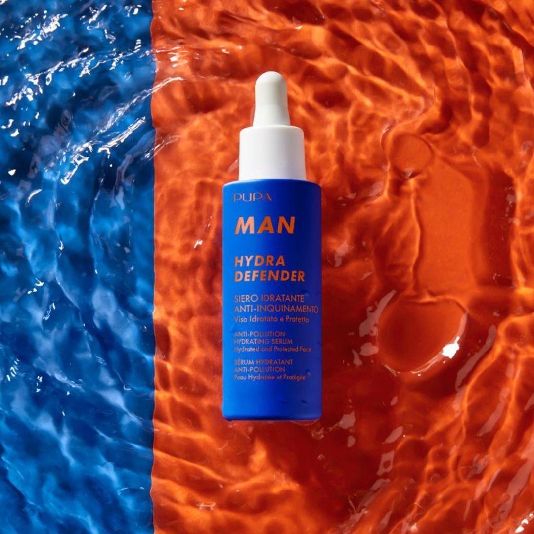 Man Hydra Defender - Siero Idratante anti-inquinamento