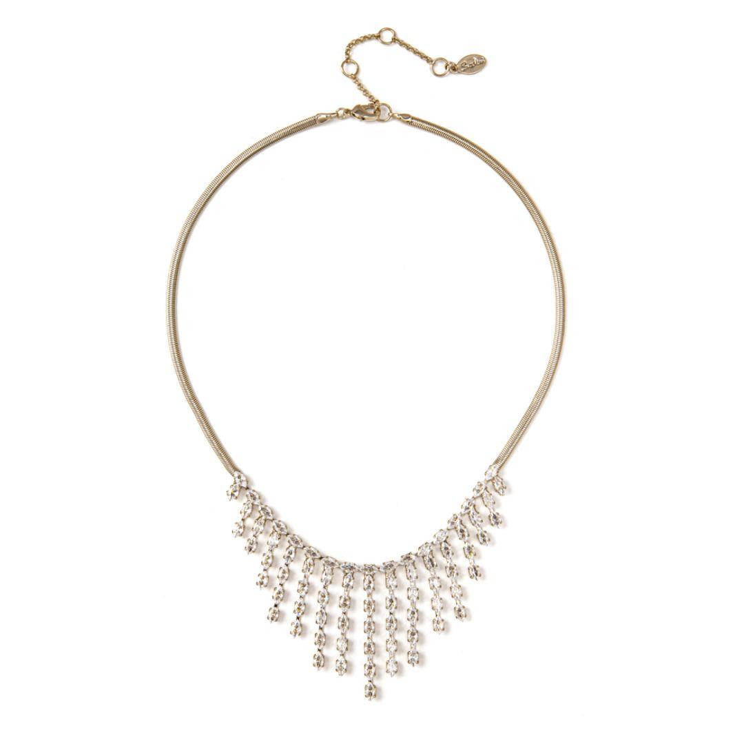 Girocollo con Frangia Marquise