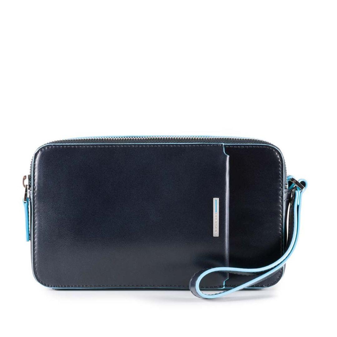 Pochette in Pelle a due Scomparti