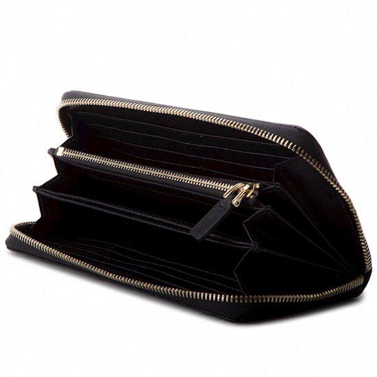 Portafoglio Metallic Saffiano