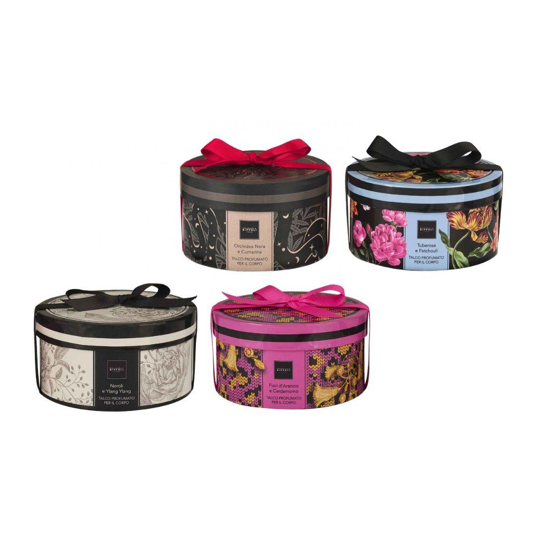 Confezione Regalo Talco Con Piumino