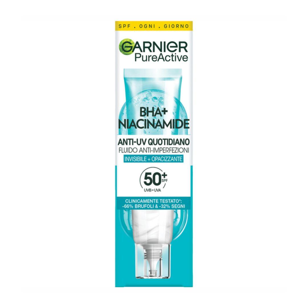 Fluido anti-imperfezioni BHA+ e Niacinamide SPF50+