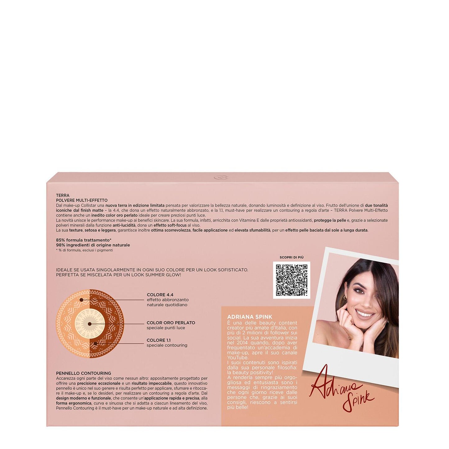 Cofanetto Terra Polvere Multi-Effetto 222 Sole