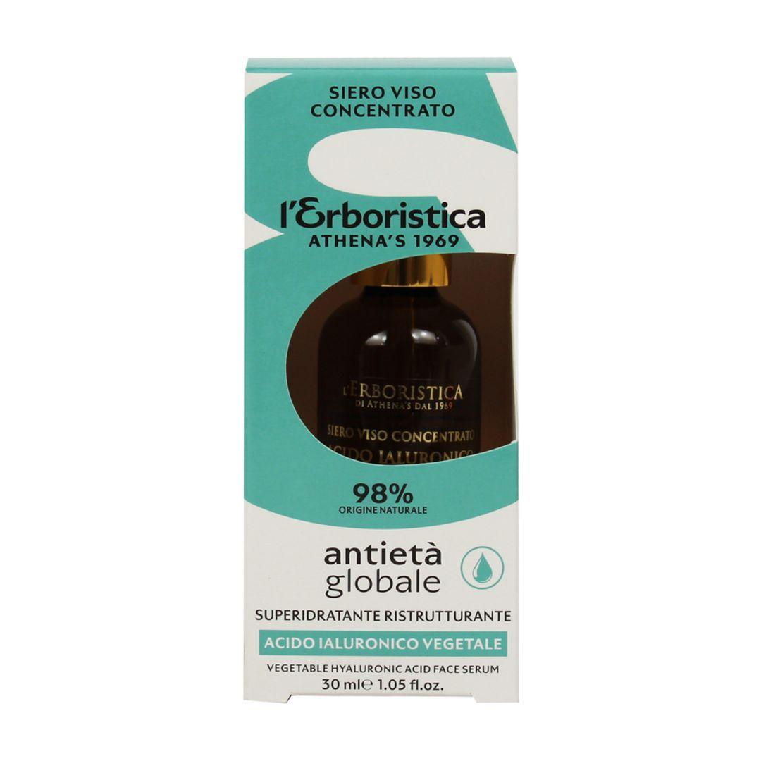 Siero Viso Concentrato Superidratante Ristrutturante-Acido Ialuronico Veg.