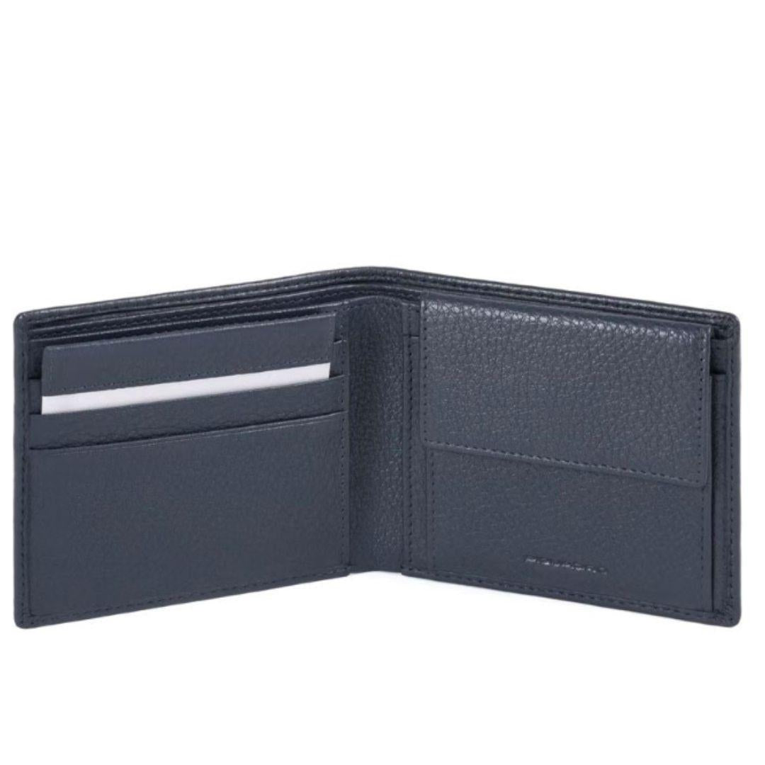 Portafoglio Uomo con Portamonete e Portacarte