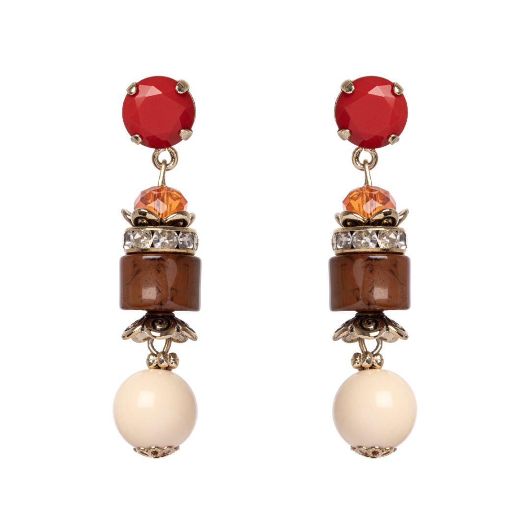 Orecchini Con Elementi A Cascata Essenza