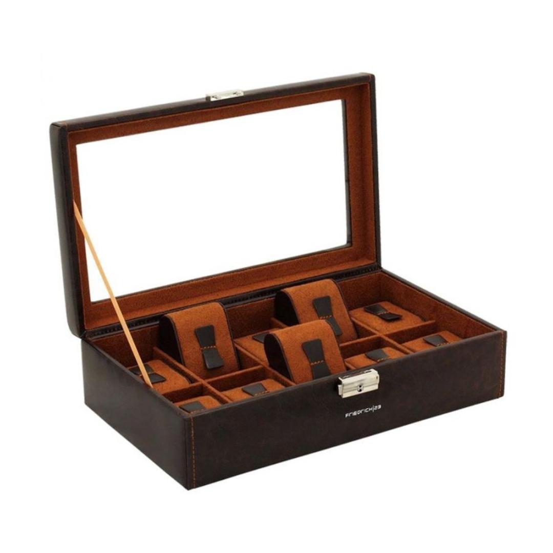 Cofanetto Porta Orologi 10 Posti a Vista