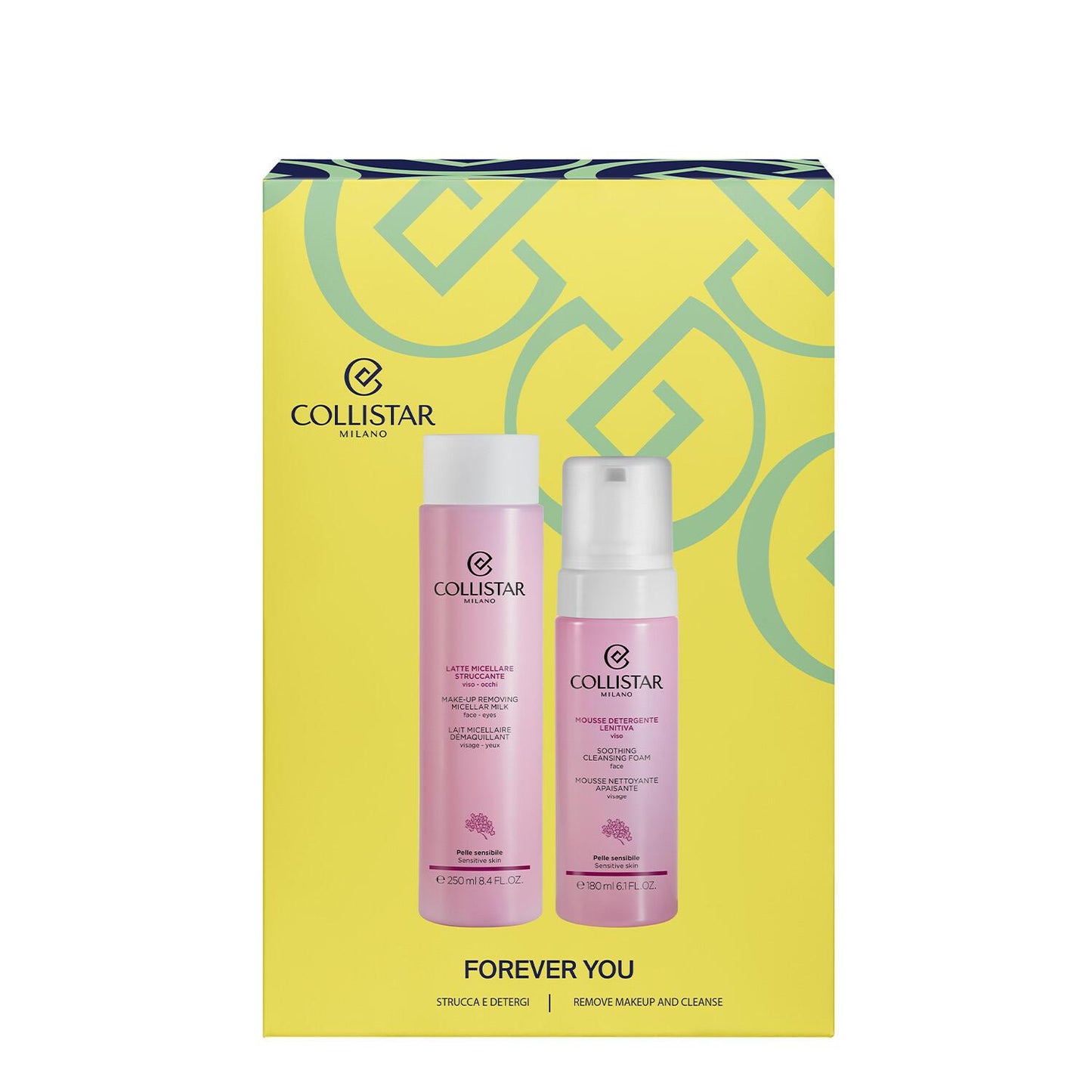 Cofanetto Detersione - Mousse Detergente Lenitiva Viso 180ml