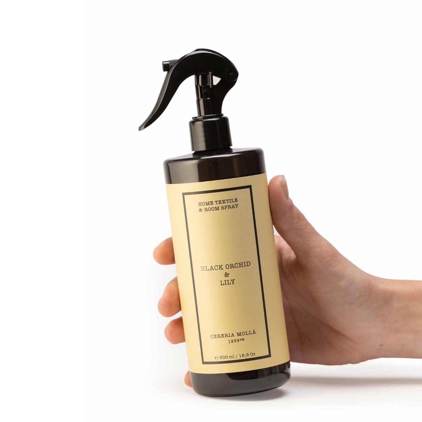 Spray Black Orchid & Lily