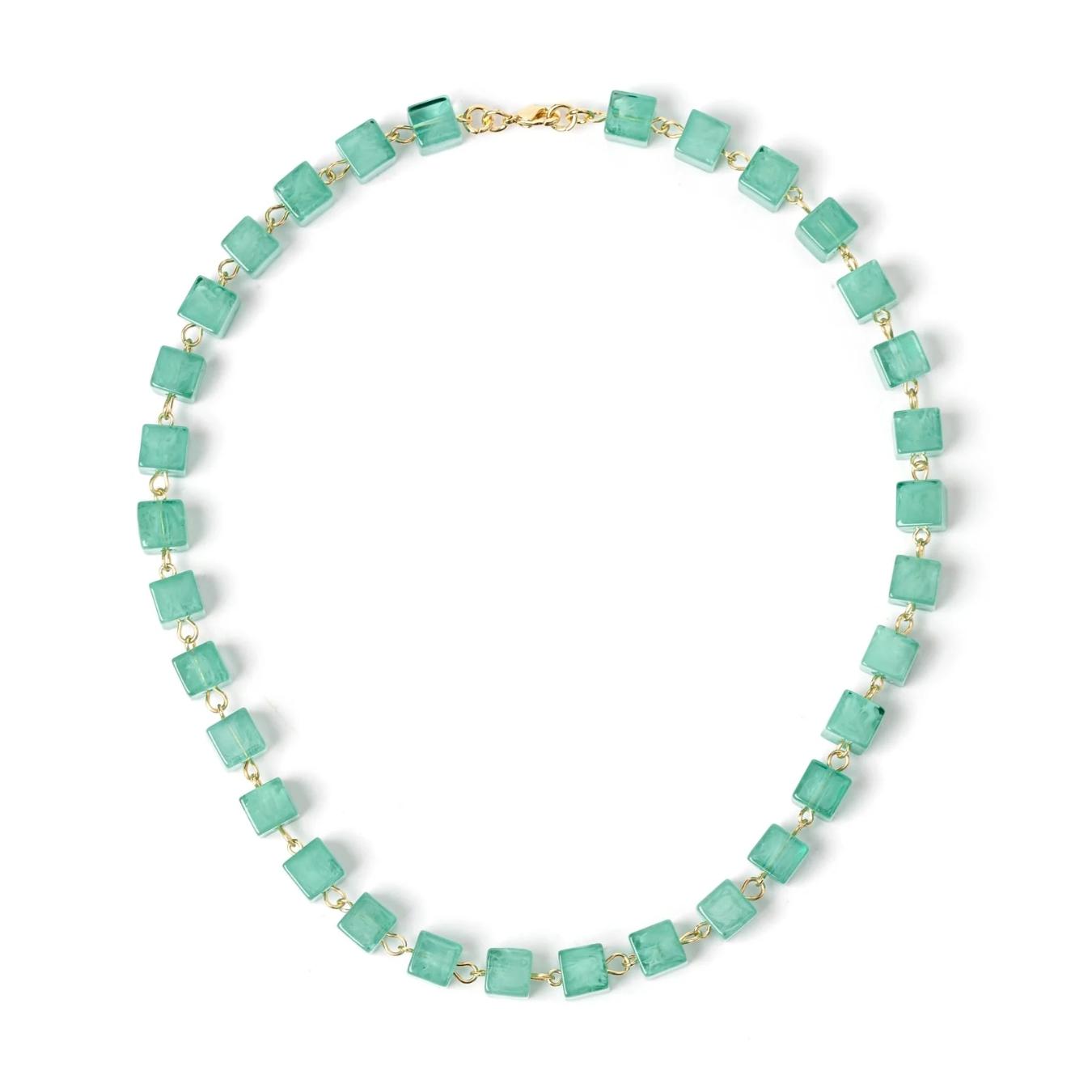 Collana Corta a Piccoli Cubi Kaaba