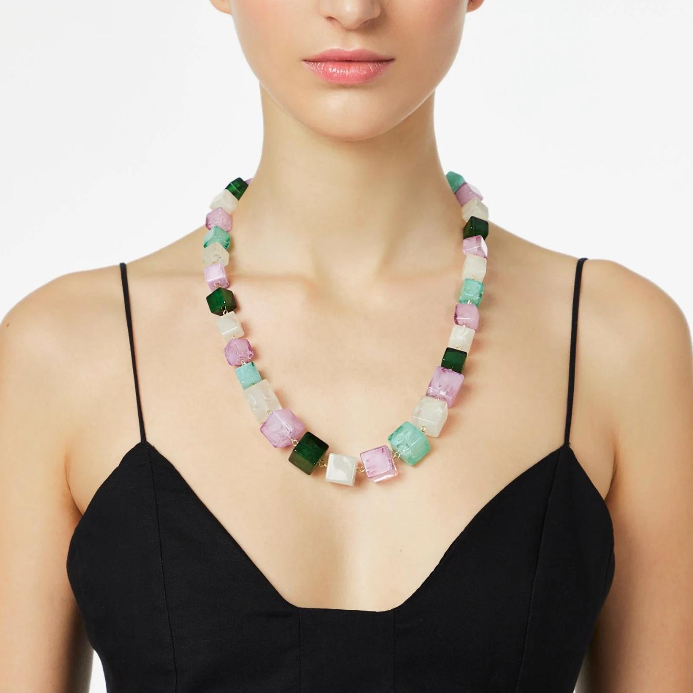 Collana Lunga a Dimensioni Variegate Kaaba