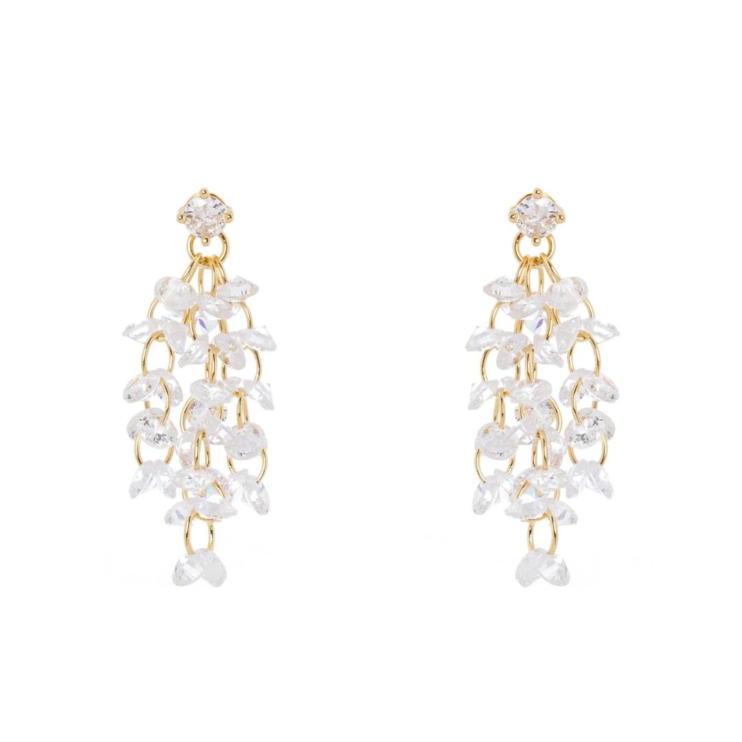 Orecchini Chandelier Kristall