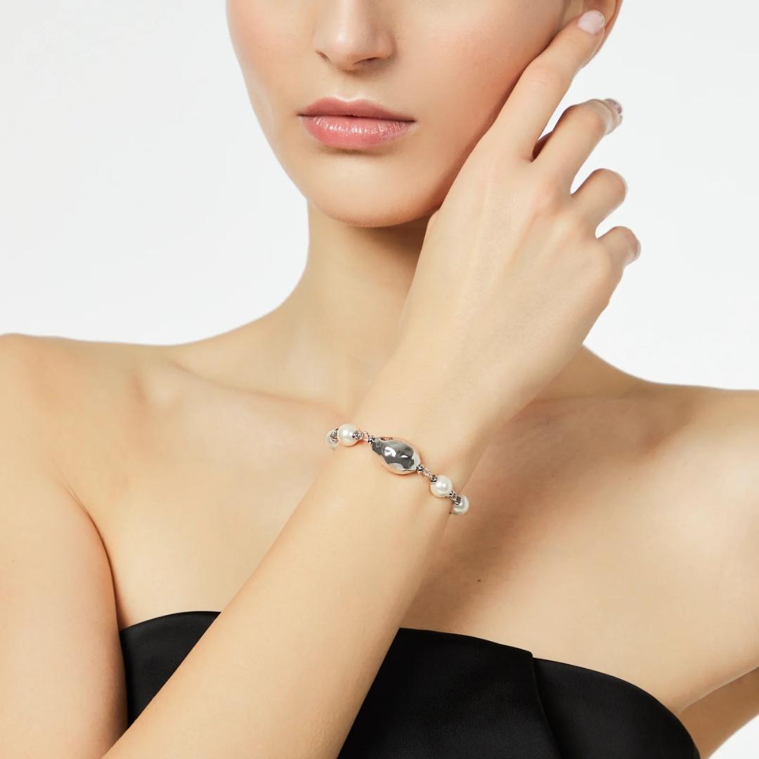 Bracciale con Perla Ovale Leila