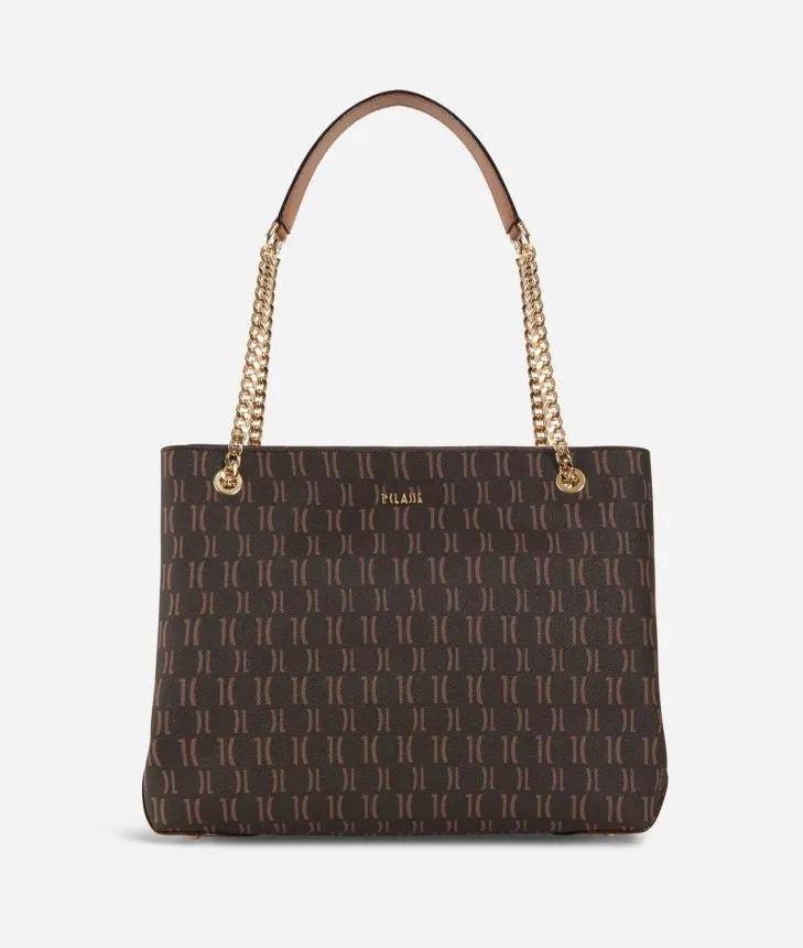 Monogram Borsa sottospalla con catena