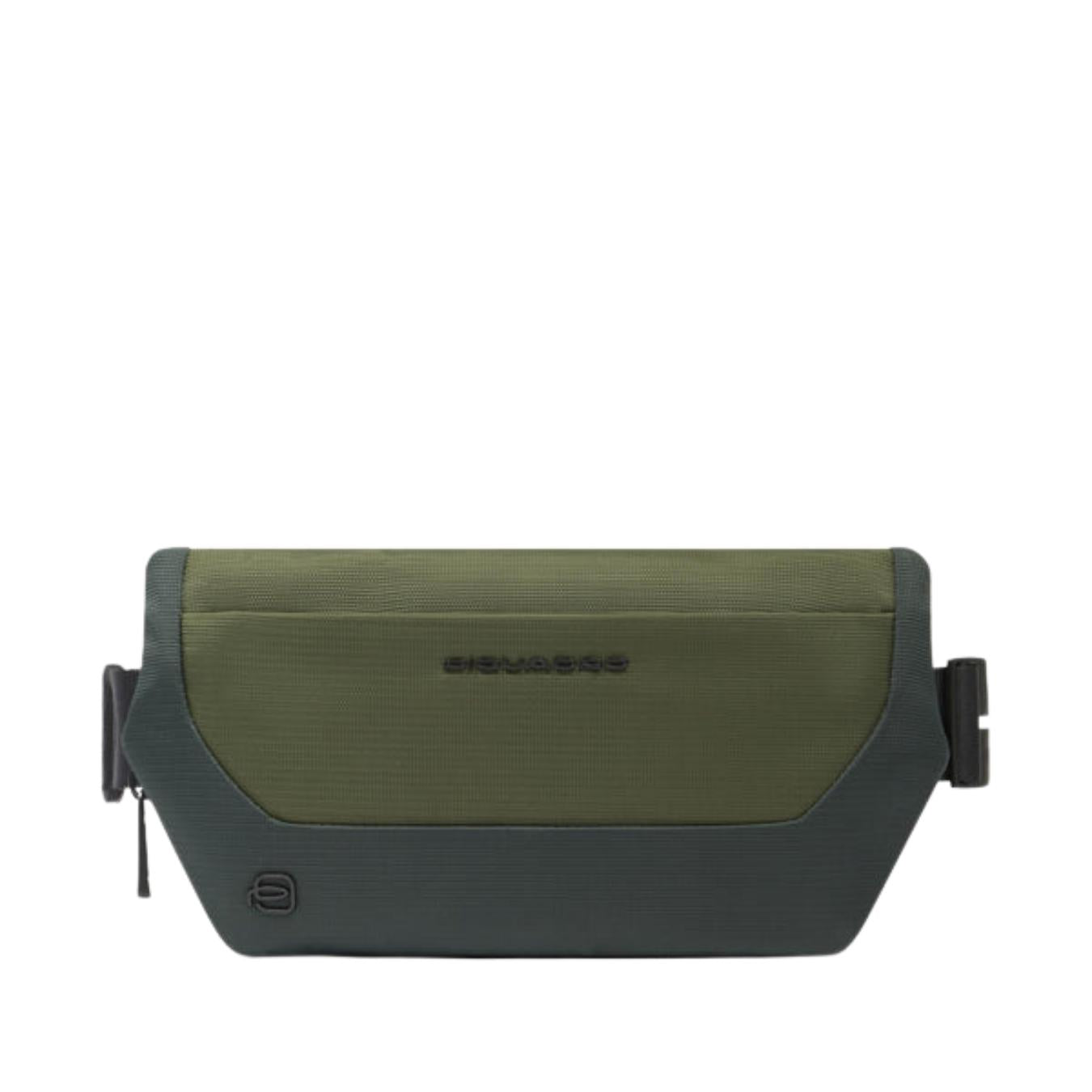 Marsupio Uomo in Tessuto Riciclato e Pelle