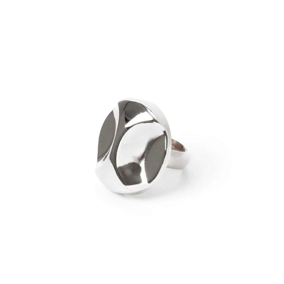 Anello con Semicerchi Amaranta