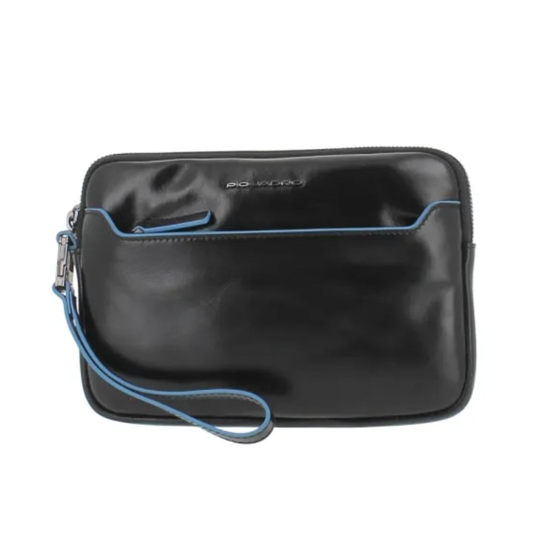 Pochette Uomo Piccola Blue square