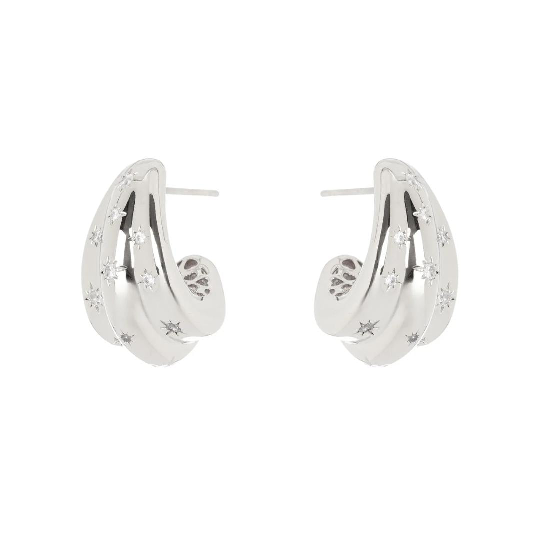 Orecchini Semicerchio a Spicchi Aldebaran