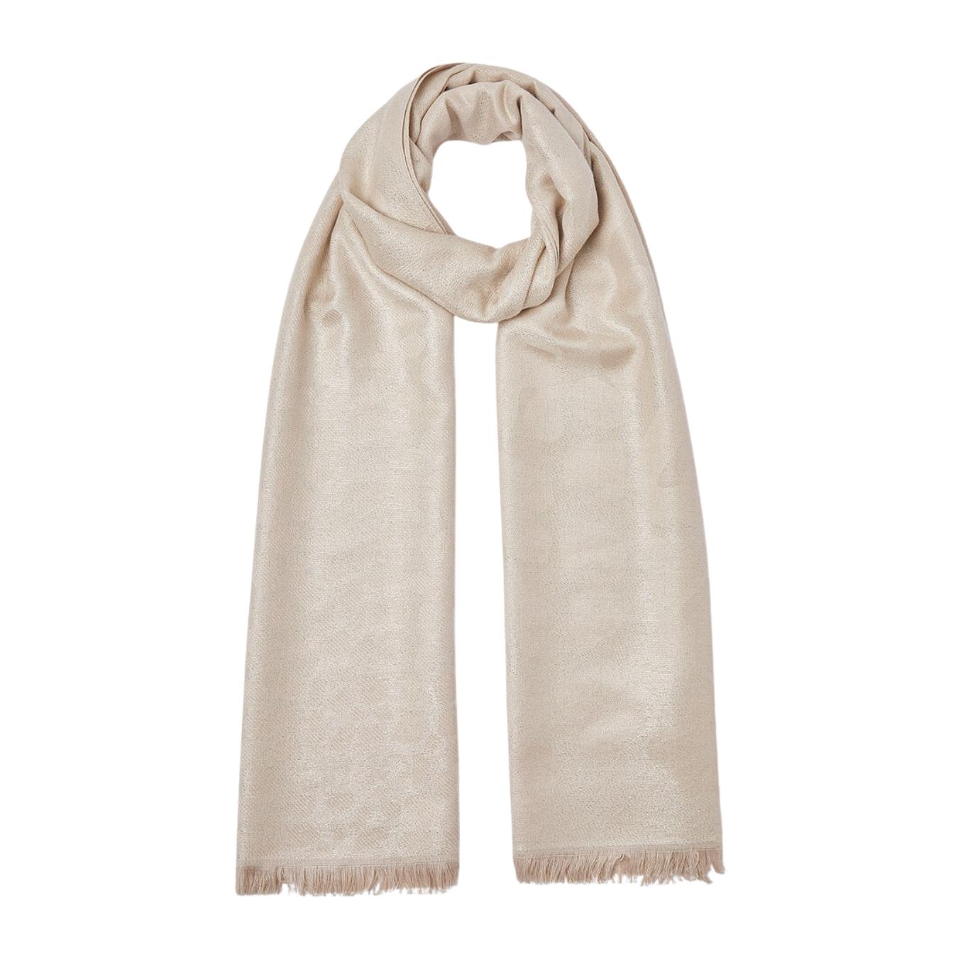 Foulard con Logo Jacquard
