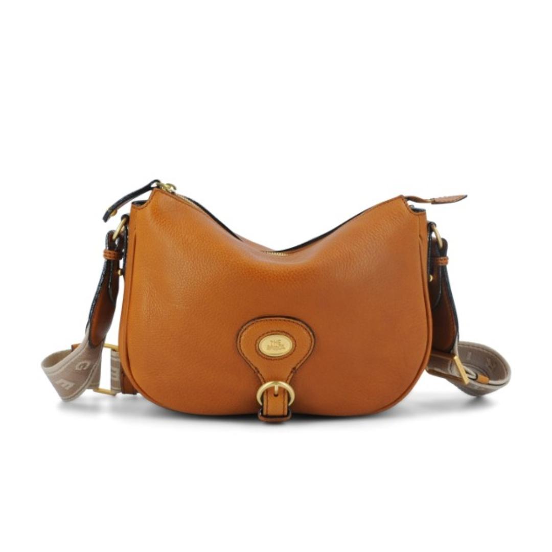 Borsa tracolla in pelle donna con chiusura zip Isadora