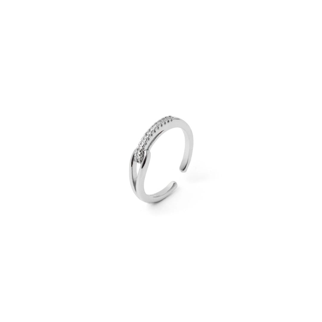 Anello due lembi e veretta Rania
