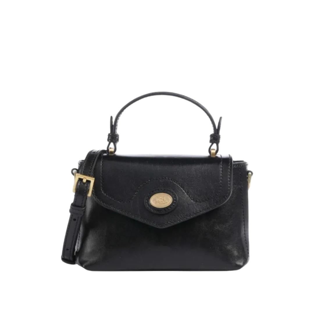 Mini Borsa a Mano in Pelle con Tracolla Rimovibile