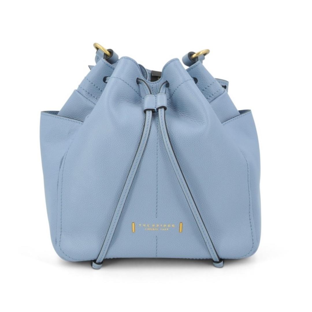 Borsa Secchiello in Pelle con Tracolla Letizia