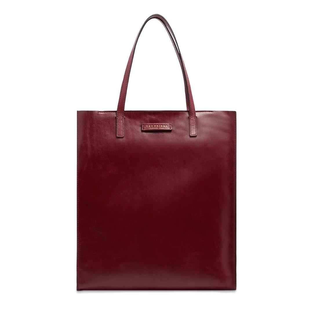Borsa Shopper in Pelle MIRRA