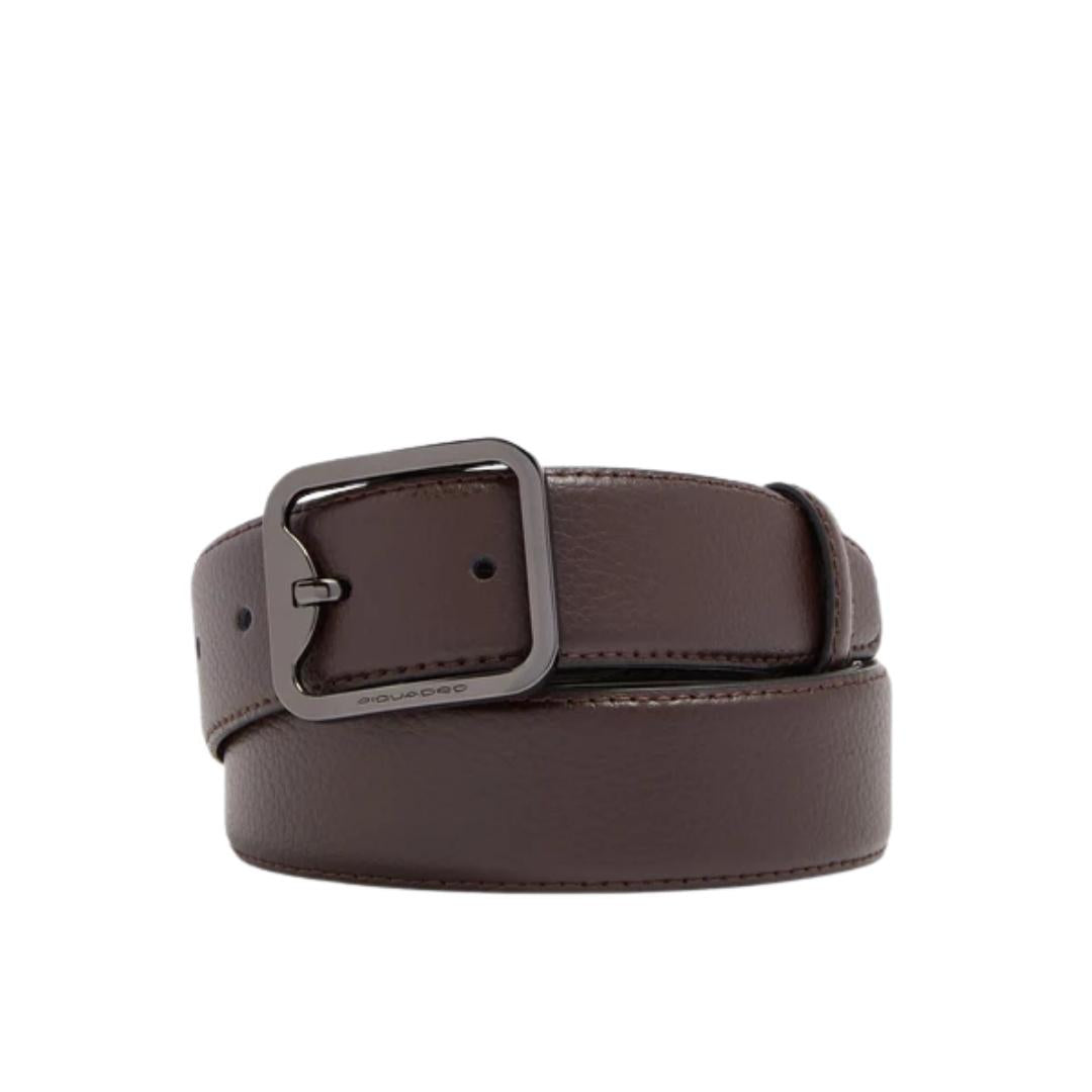 Cintura 35 mm in Pelle con Fibbia ad Ardiglione
