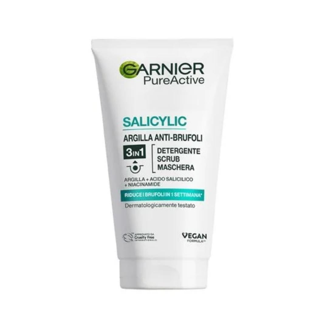 Detergente Scrub Maschera Anti-Brufoli 3 in 1