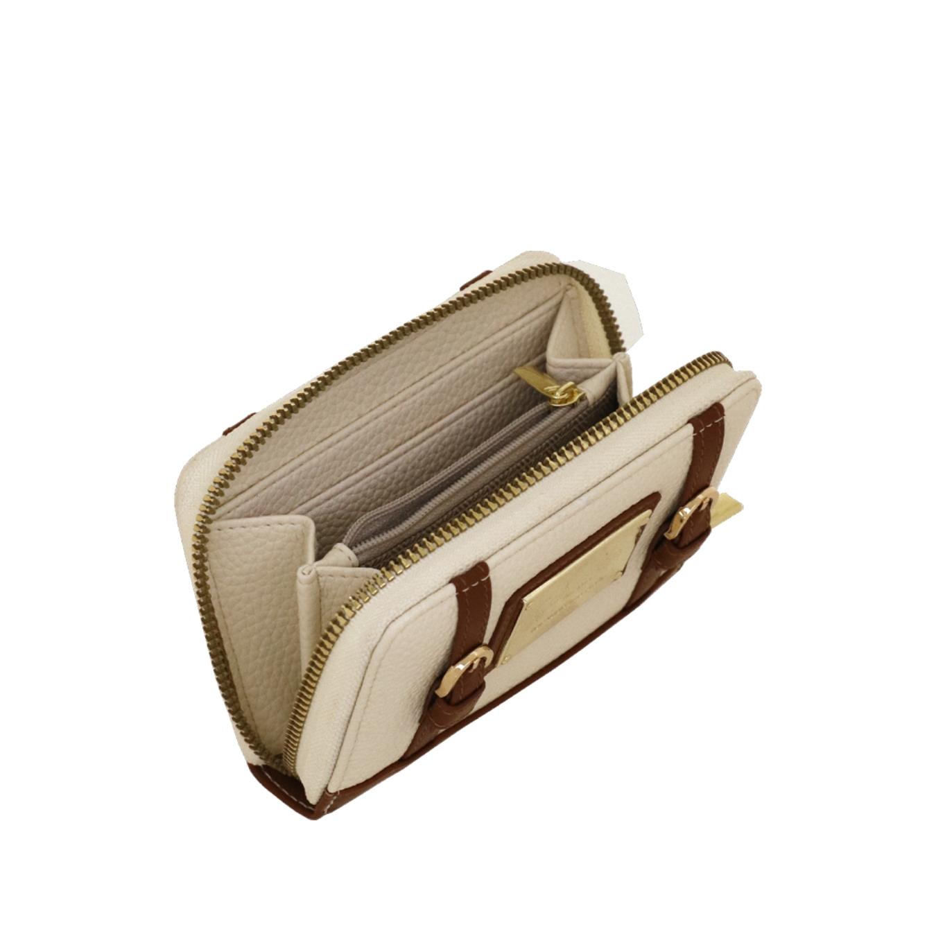 Portafoglio Zip S Toffee