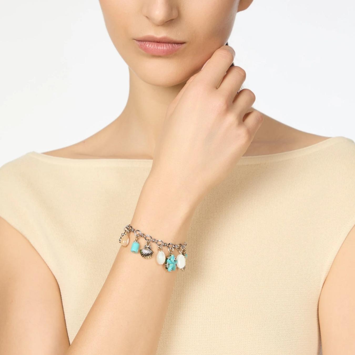 Bracciale catena e charms Maresia