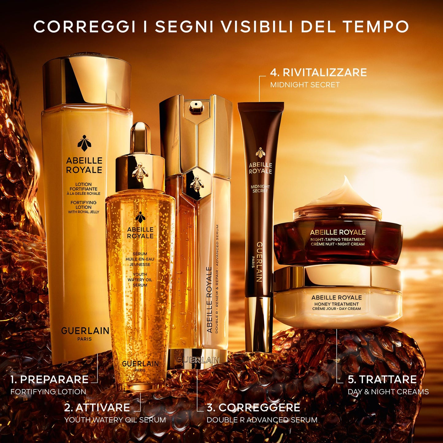 Abeille Royale Night-Taping Treatment