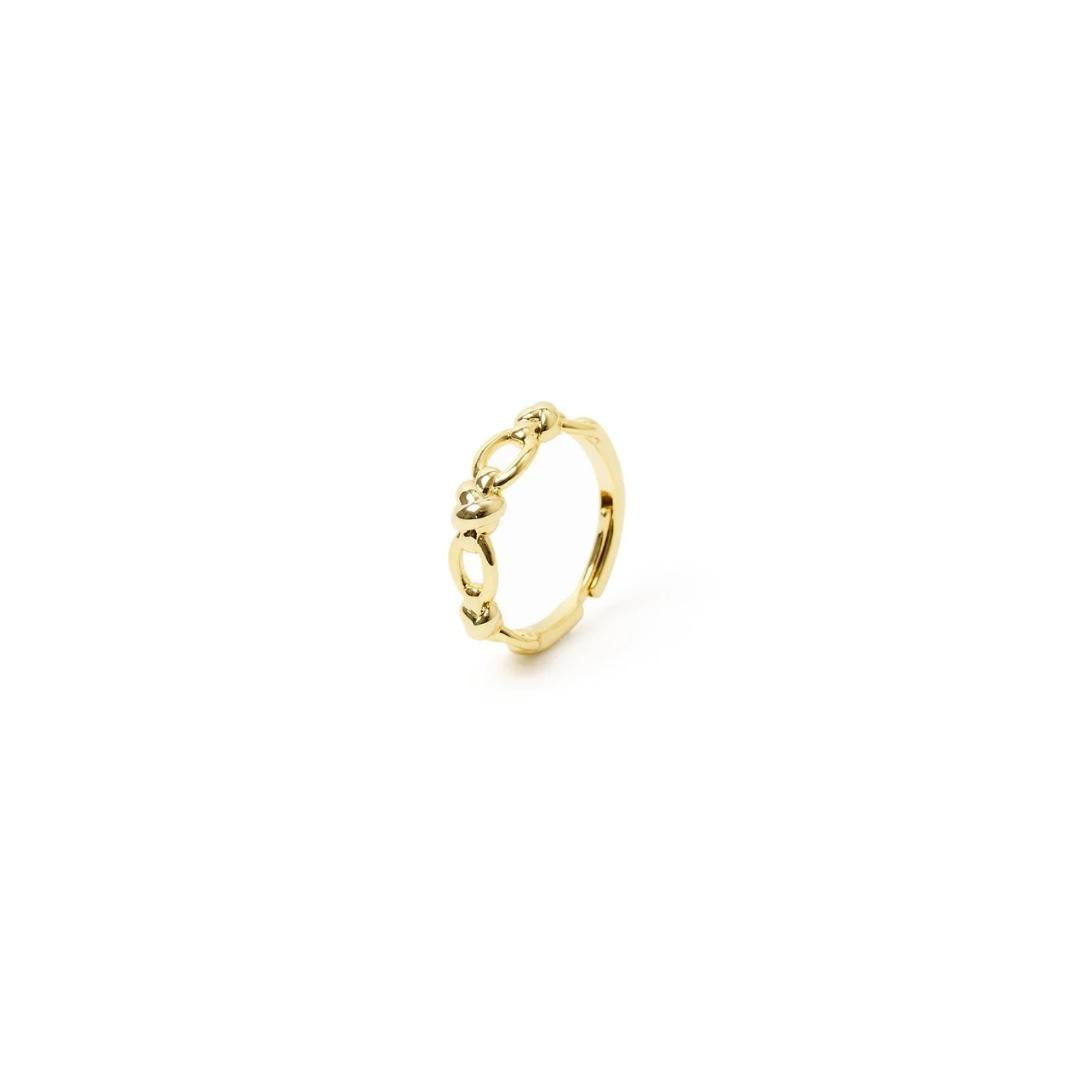 Anello Maglie Ovali Fasce Avviluppate Modern Muse
