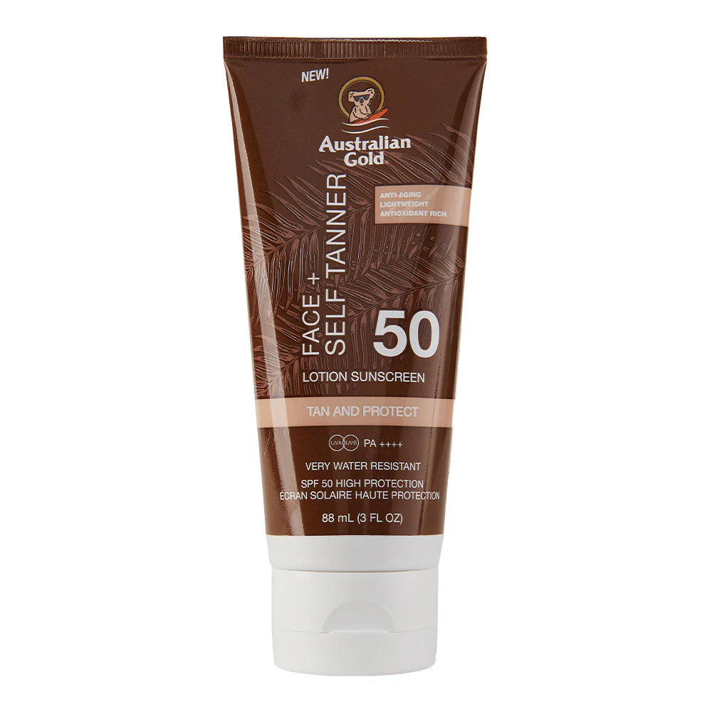 Protezione Solare SPF50 Face + Self Tanner Lotion