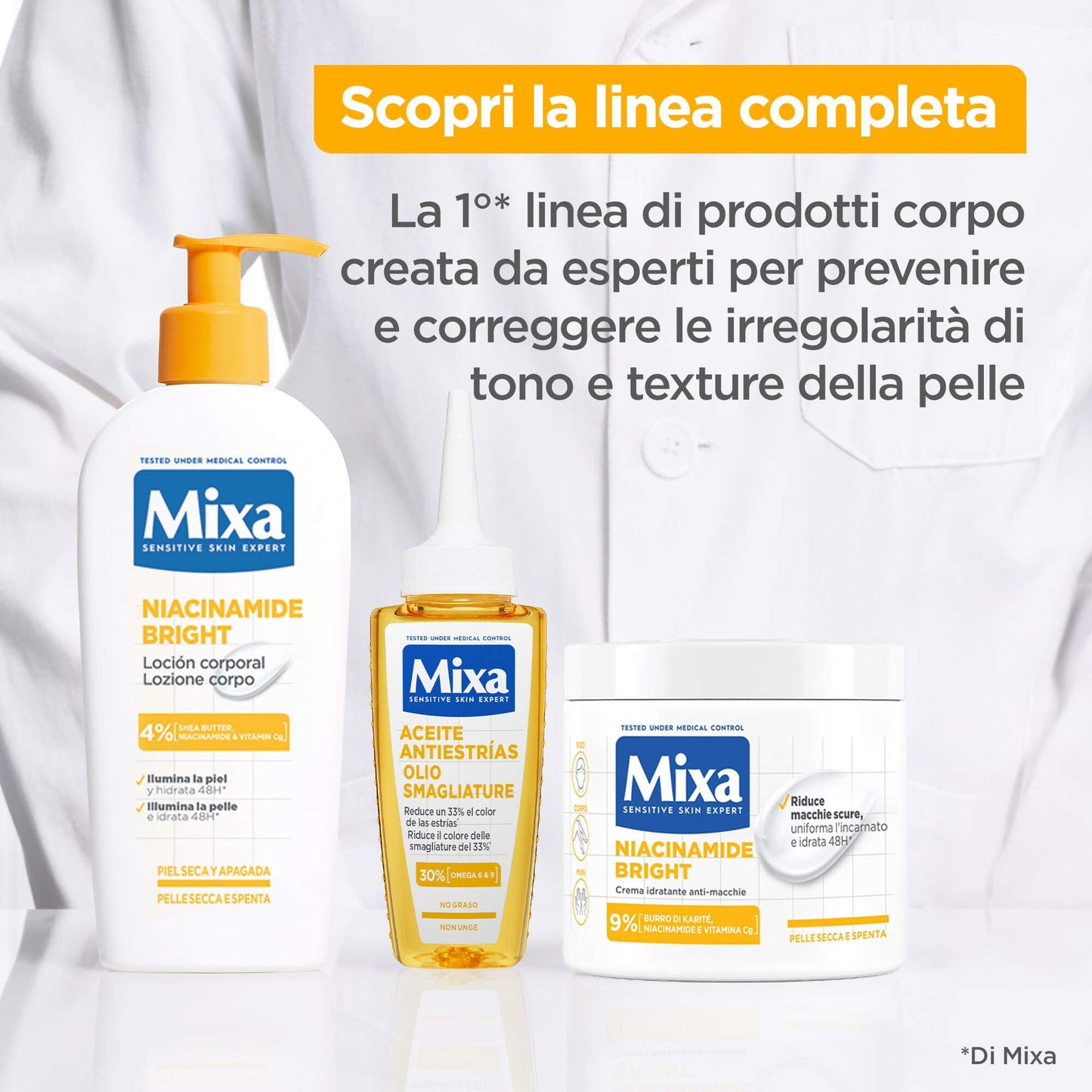 Niacinamide Bright Olio Smagliature