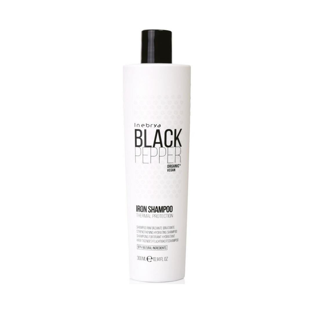 Black Pepper Iron Shampoo Rinforzante Idratante