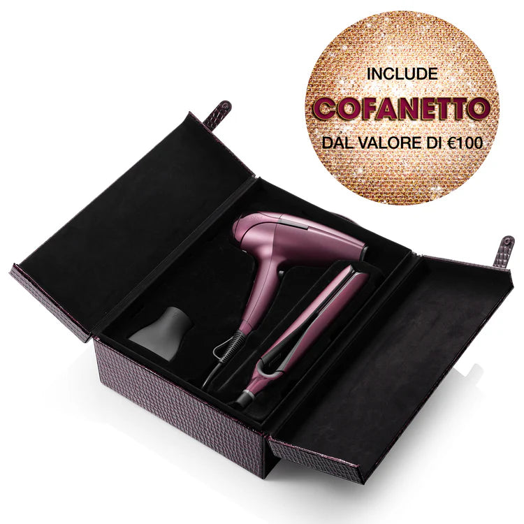 Cofanetto Asciugacapelli ghd Christmas Bundle Deluxe - chronos + helios™