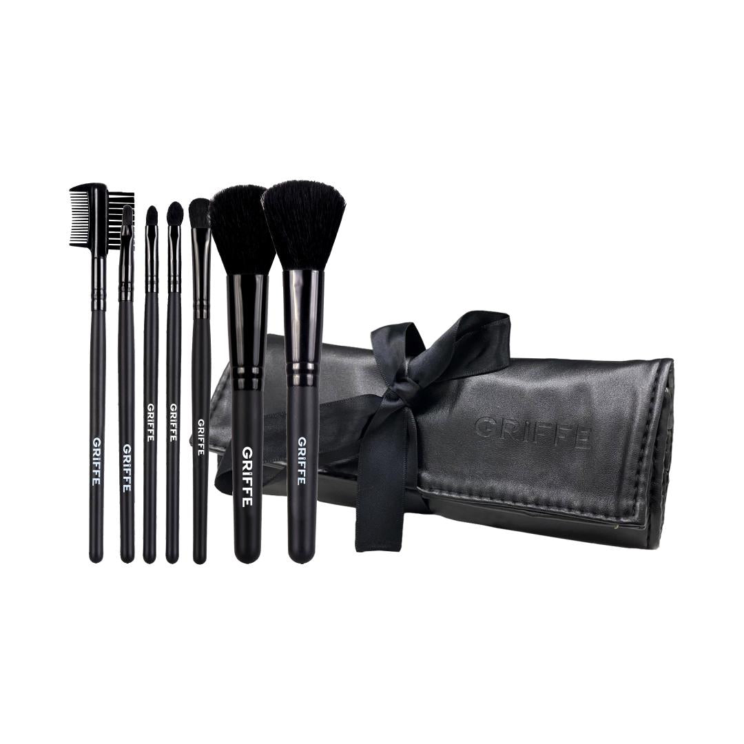 Rotolo 7 Pennelli Make up