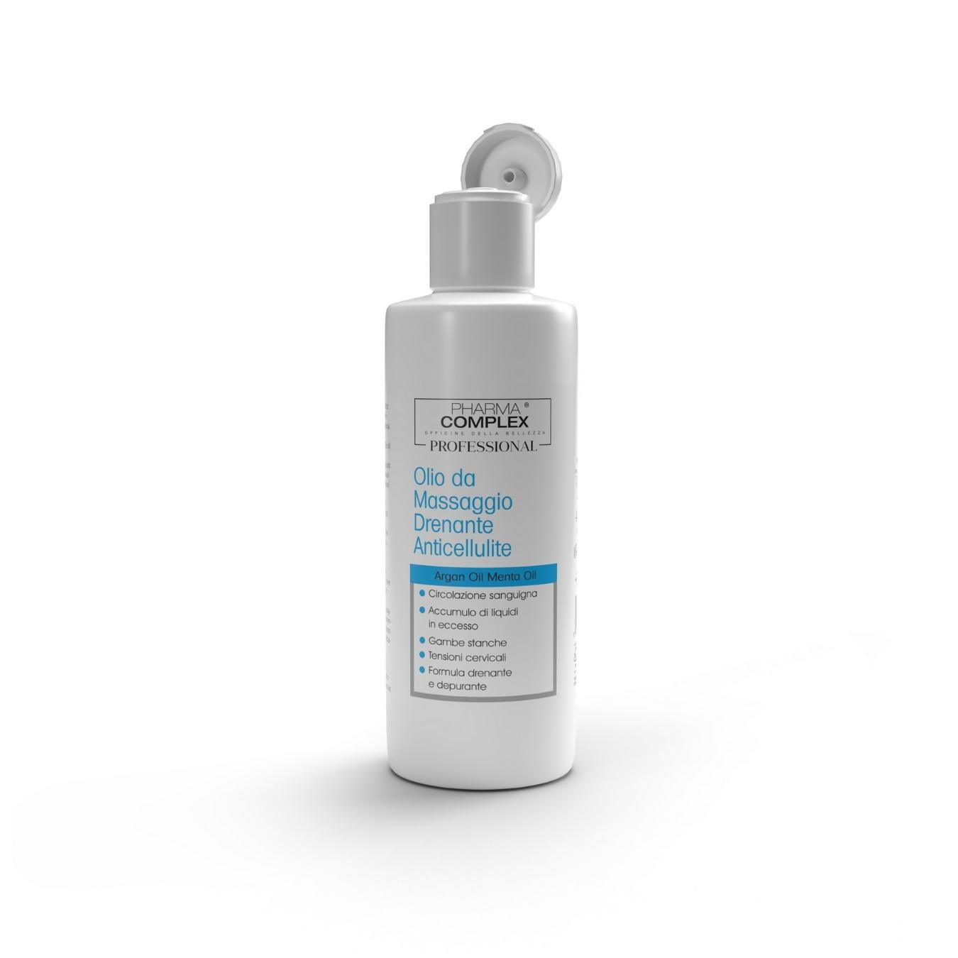 Olio da Massaggio Drenante Anticellulite alla Menta