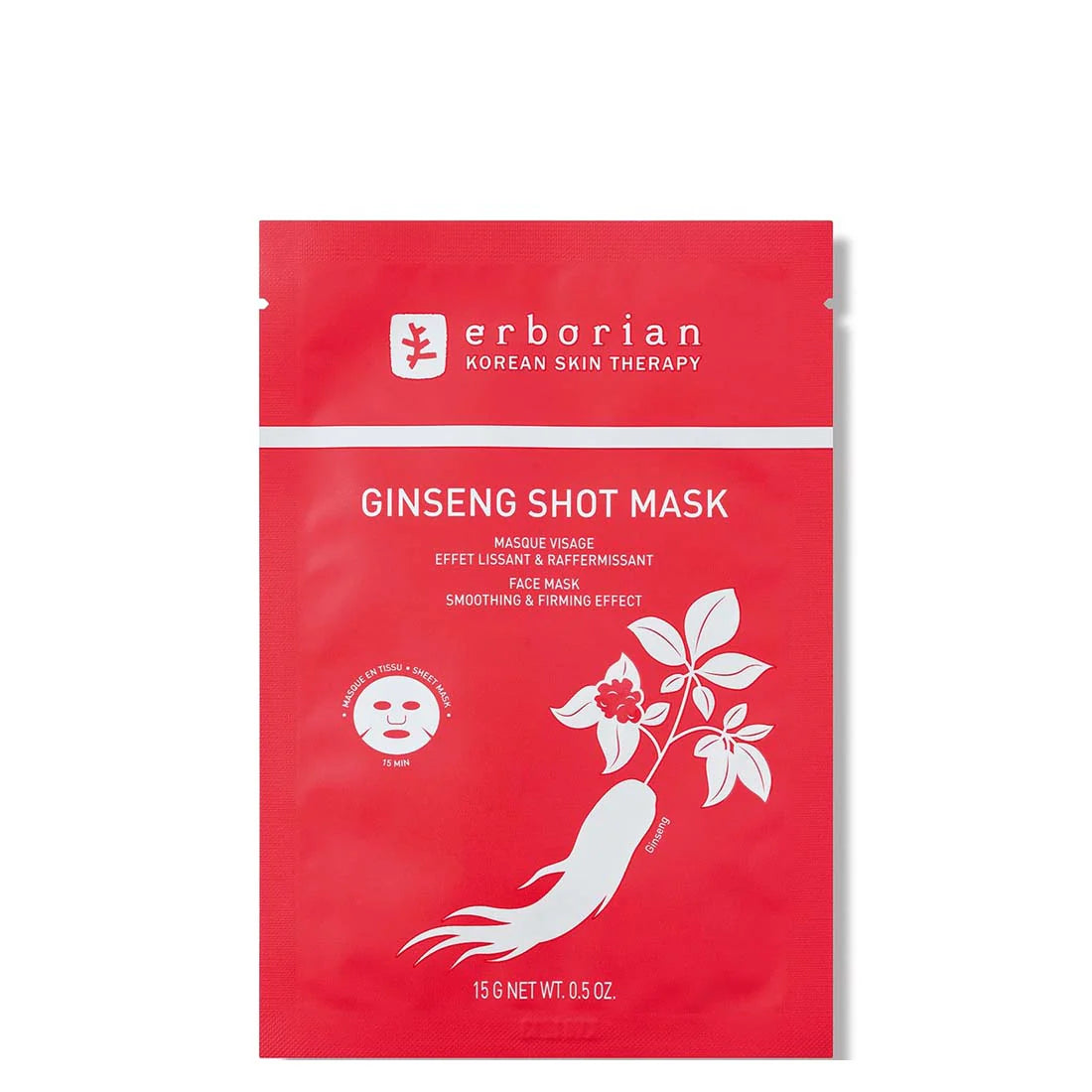 Ginseng Shot Mask Maschera Viso