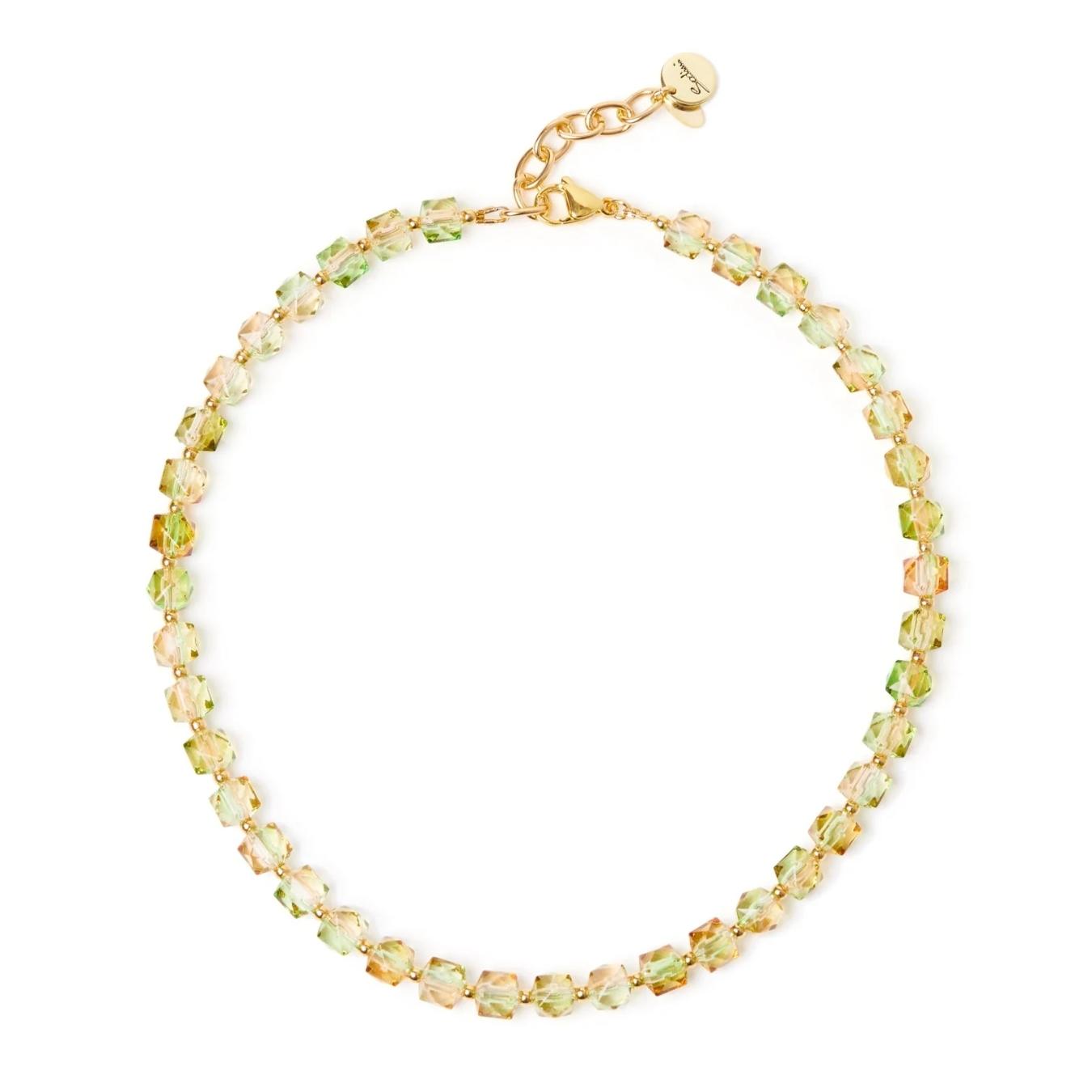 Collana corta beads a cubetti Rio
