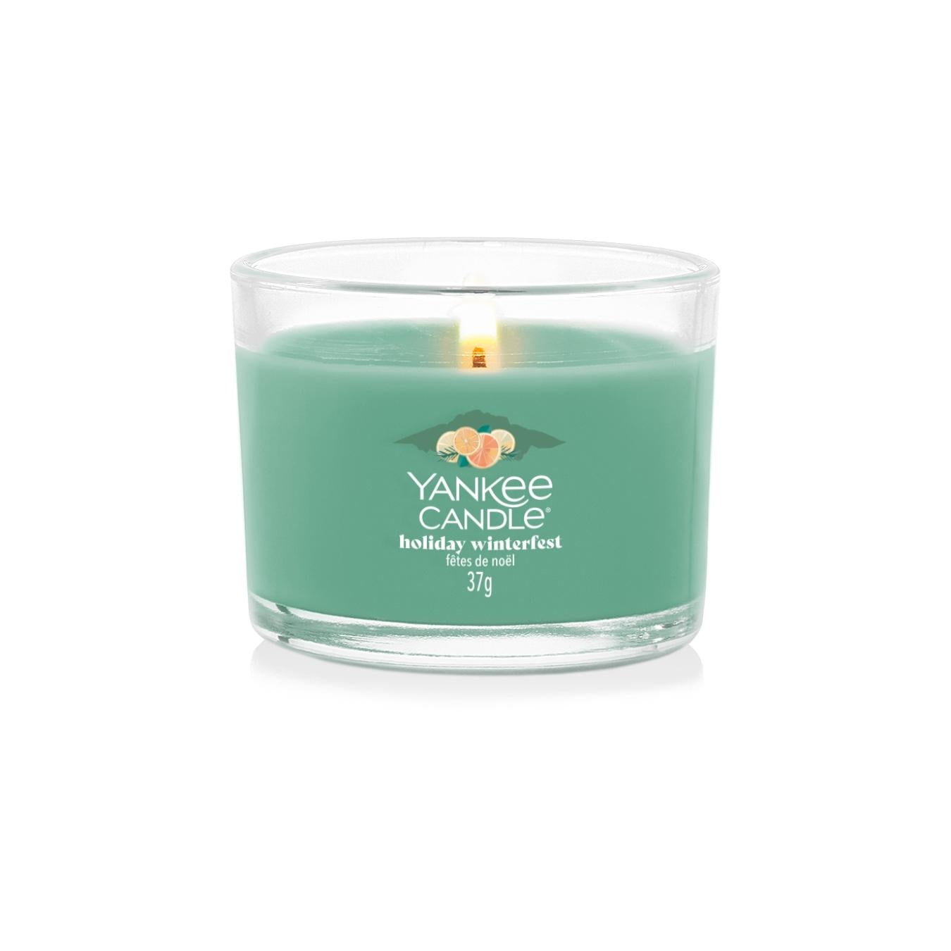 Filled Votive - Holiday Winterfest