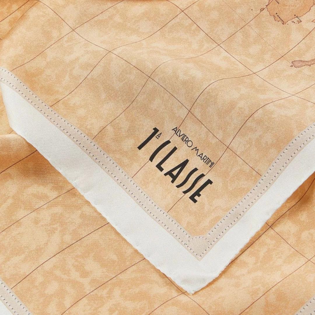 Foulard in Seta Stampa Geo Classic