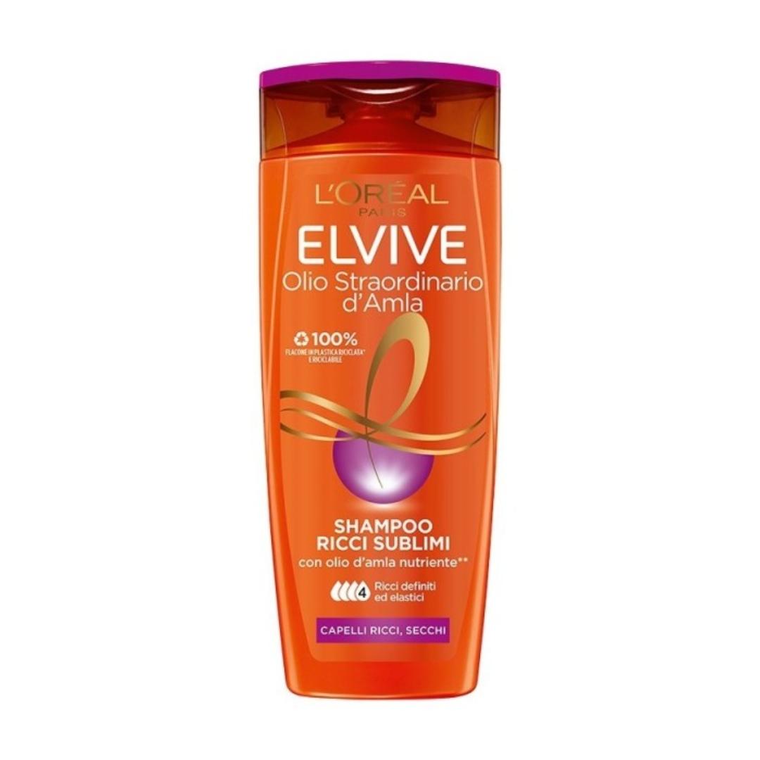 Elvive Olio Straordinario D'Amla Shampoo Ricci Sublimi