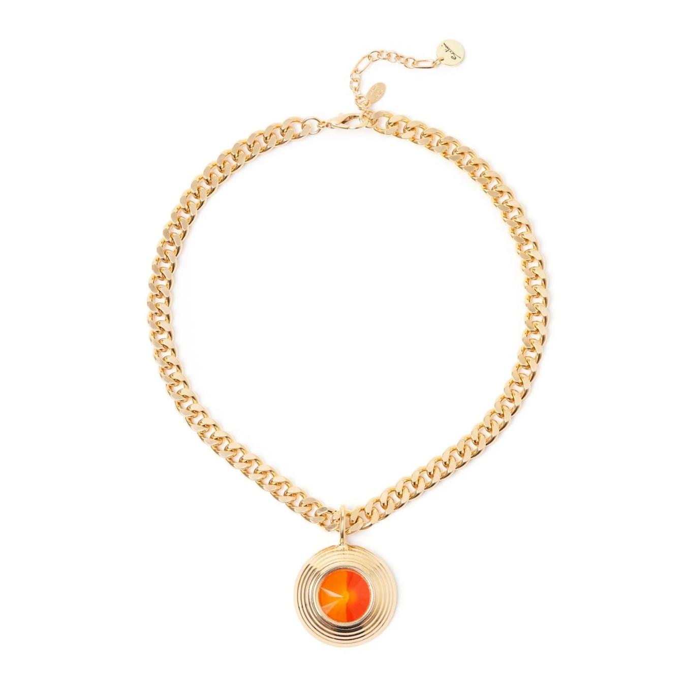 Collana corta con pendente a cupola Ribera